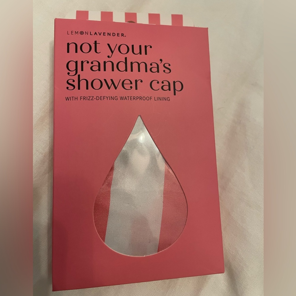 Not Your Grandma’s shower cap